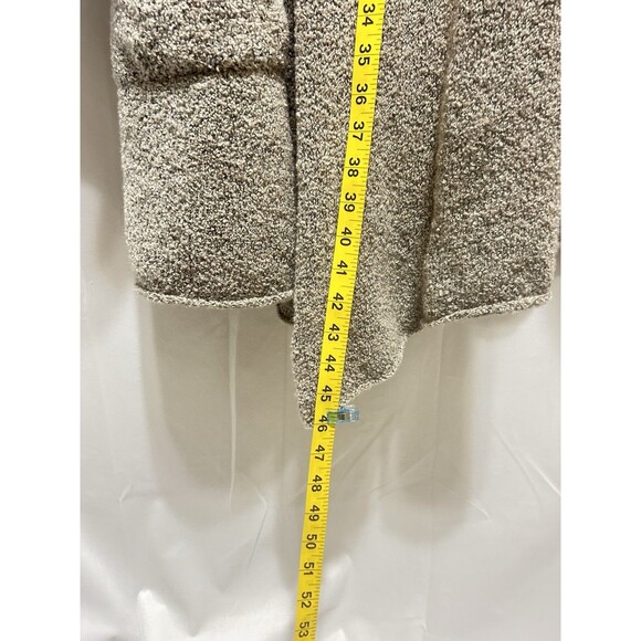 Eskandar Cardigan Sweater‎ Women One Size Brown Oversized Merino Wool Cashmere - Picture 7 of 16